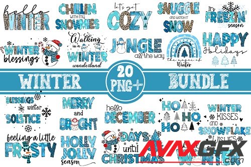 Winter Bundle - 20 Premium Graphics