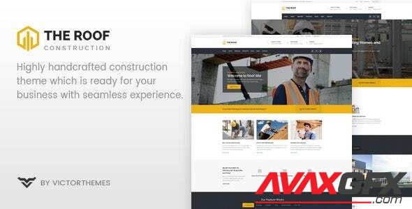 ThemeForest - Roof v2.5.3 - WP Construction, Building Business - 20133757