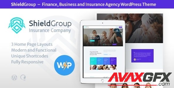 ThemeForest - ShieldGroup v1.1.5 - An Insurance & Finance WordPress Theme - 21052570