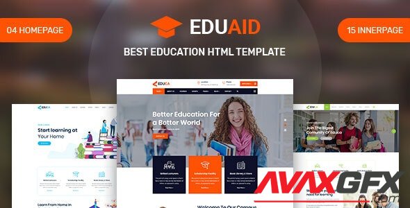 ThemeForest - Eduaid v1.0 - Education HTML5 Template - 24143707