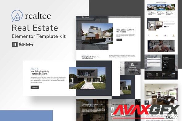 ThemeForest - Realtee v1.0.1 - Real Estate Elementor Template Kit - 35011518