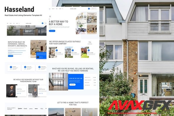 ThemeForest - Hasseland v1.0.0 - Real Estate Listing Elementor Template Kit - 35036218