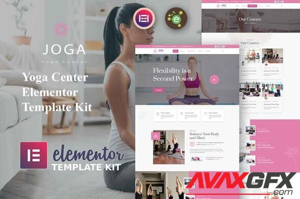 ThemeForest - Joga v1.0.0 - Meditation & Yoga Elementor Template Kit - 34995544