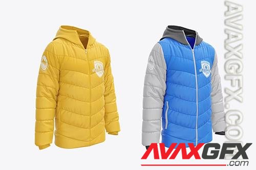 Men's Down Jacket Mockup TNDDSWX