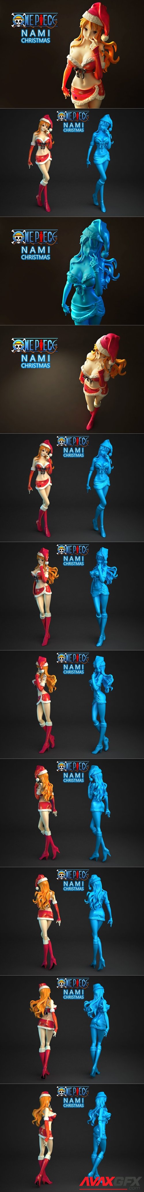NAMI Christmas one piece – 3D Printable STL