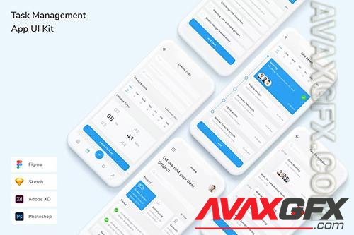 Task Management App UI Kit ZGAN2VW