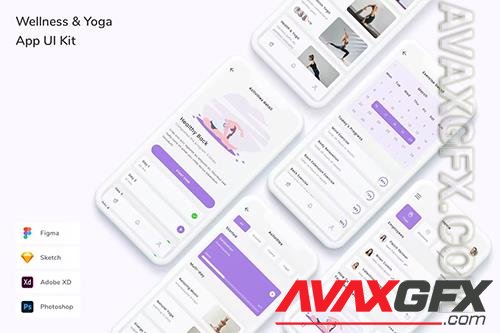 Wellness & Yoga App UI Kit G2CKDXQ