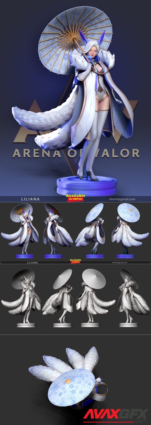 Liliana - Arena of valor – 3D Printable STL