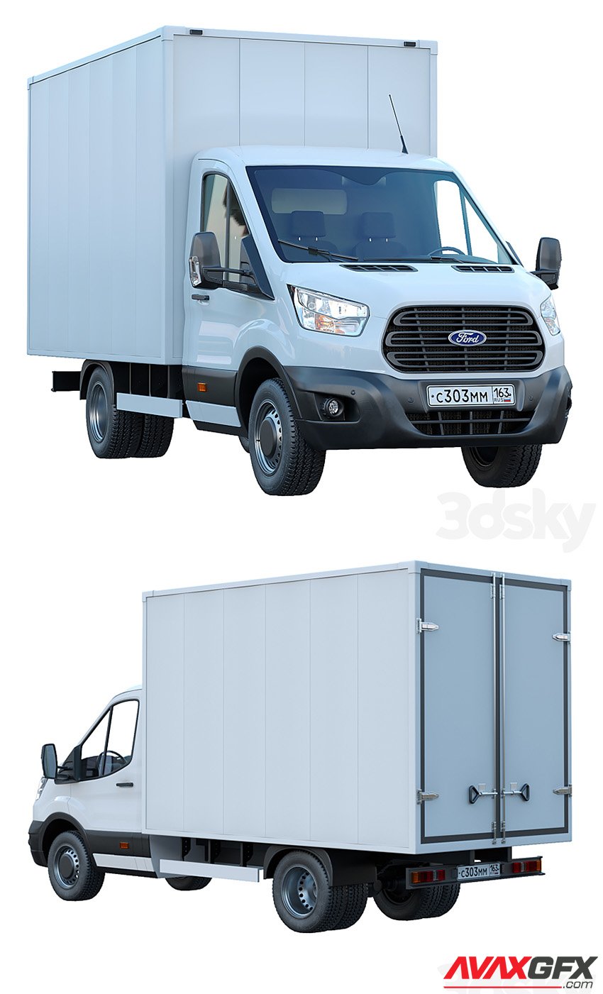 Ford Transit manufactured goods van