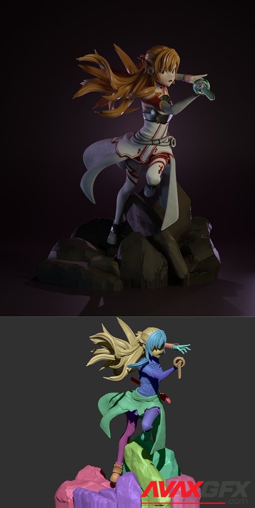 Asuna – 3D Printable STL