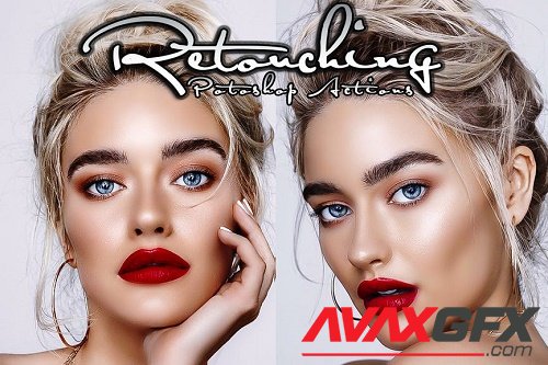 Retouching Photoshop Action