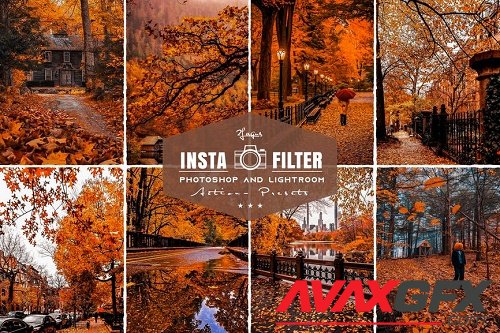 Autumn Photoshop Actions & Lightroom Presets