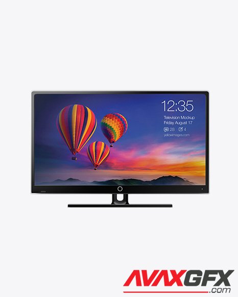 TV Mockup - Front View 33276