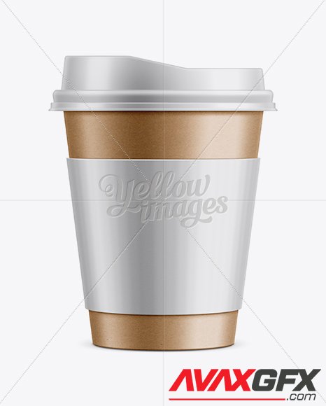 Coffee Cup With Sleeve Mockup 11210