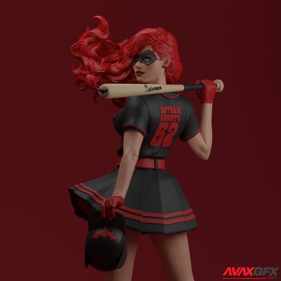 BatWoman 3D Printable STL