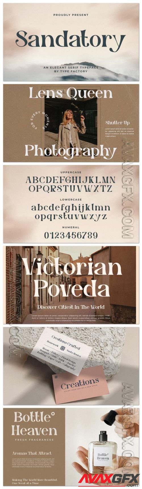 Sandatory - Elegant Serif Typeface