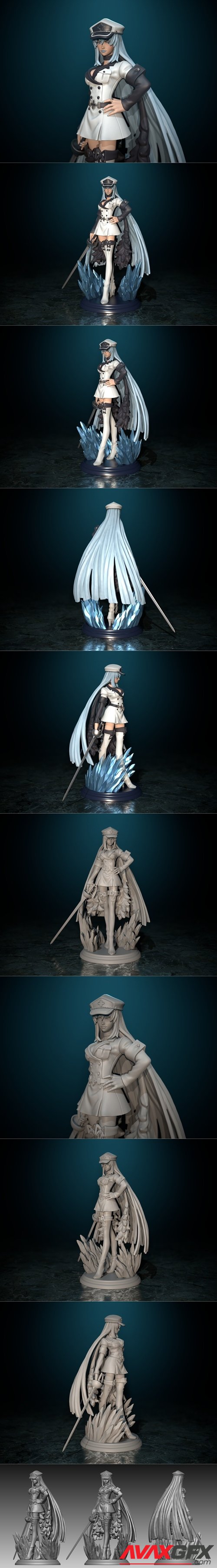 Esdeath – 3D Printable STL