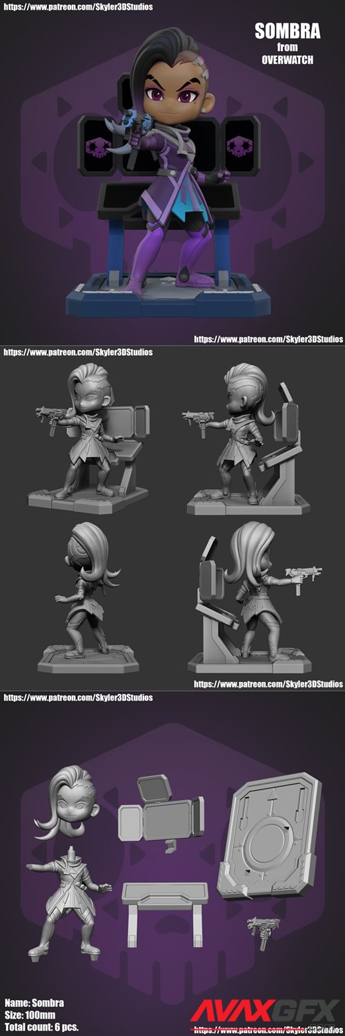 Sombra – 3D Printable STL