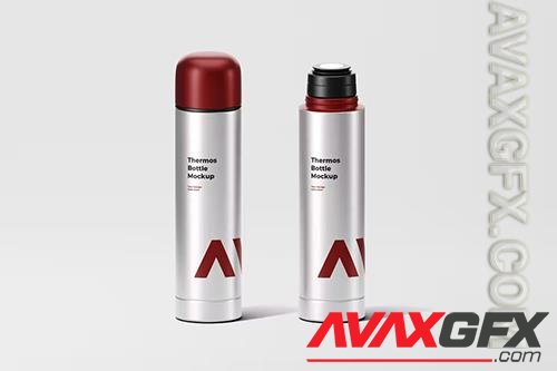 Thermos Bottle Mockup ALLNU6R