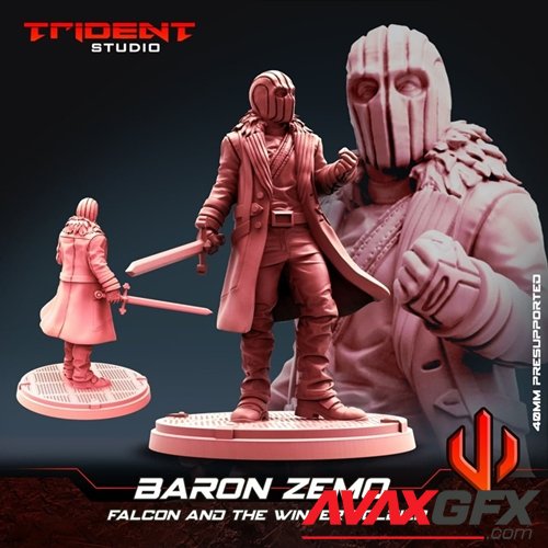Baron Helmut Zemo – 3D Printable STL