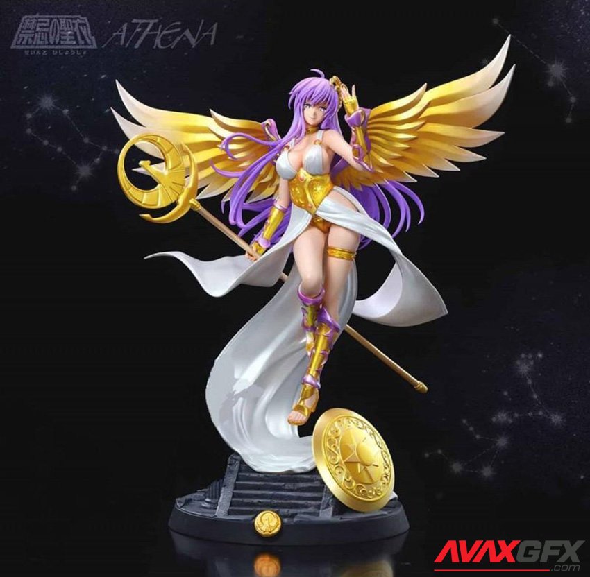 Saint Seiya Athena 3D Printable STL