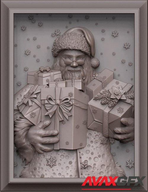 Santa Model – 3D Printable STL