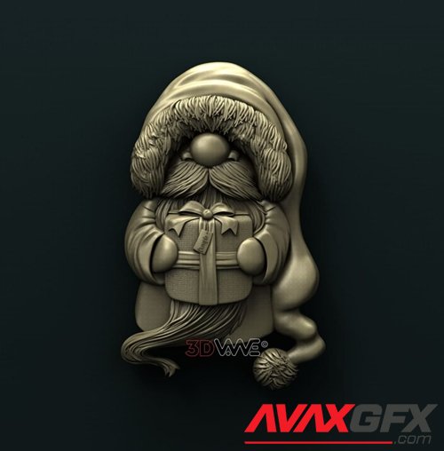 Funny Santa – 3D Printable STL