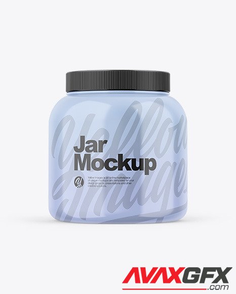 Glossy Jar Mockup 87927