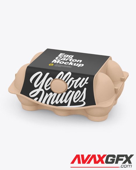 Egg Carton Pack Mockup 87900