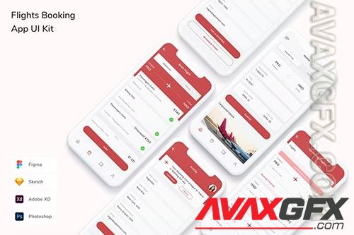 Flights Booking App UI Kit 4MPP33D