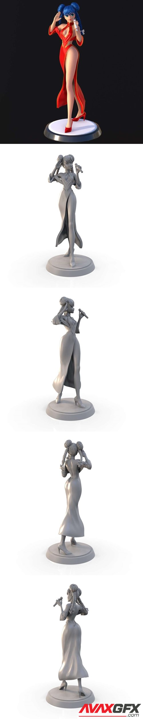 Lynn Minmay – 3D Printable STL