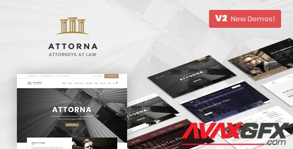 ThemeForest - Attorna v2.0.6 - Law, Lawyer & Attorney - 23438926