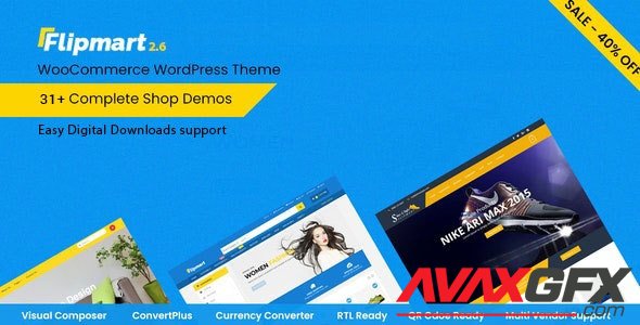 ThemeForest - Flipmart v2.8 - Responsive Ecommerce WordPress - 18096884