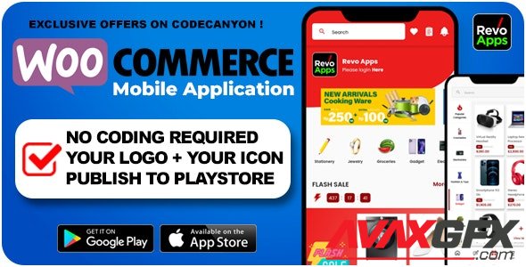 CodeCanyon - Revo Apps Woocommerce v2.5.10 - Flutter E-Commerce Full App Android iOS - 33358655 - NULLED