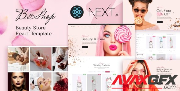 ThemeForest - BeShop v1.0 - Beauty eCommerce React Next JS Template - 35176550