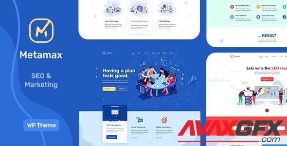 ThemeForest - MetaMax v1.0.7 - SEO and Marketing WordPress Theme - 24313086