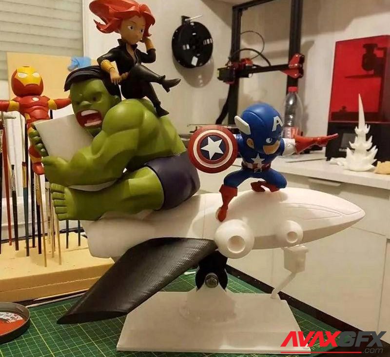 Avenger Assemble 3D Printable STL