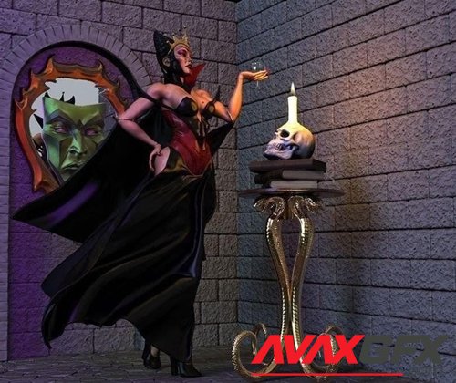 Evil Queen V.0.2 – 3D Printable STL