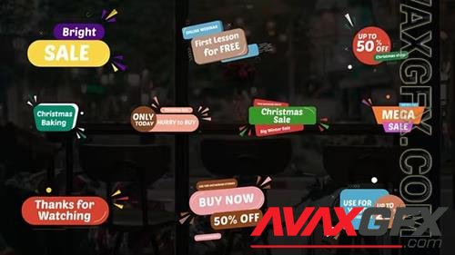 Christmas Mega Sale Titles || After Effects 35244898 (VideoHive)