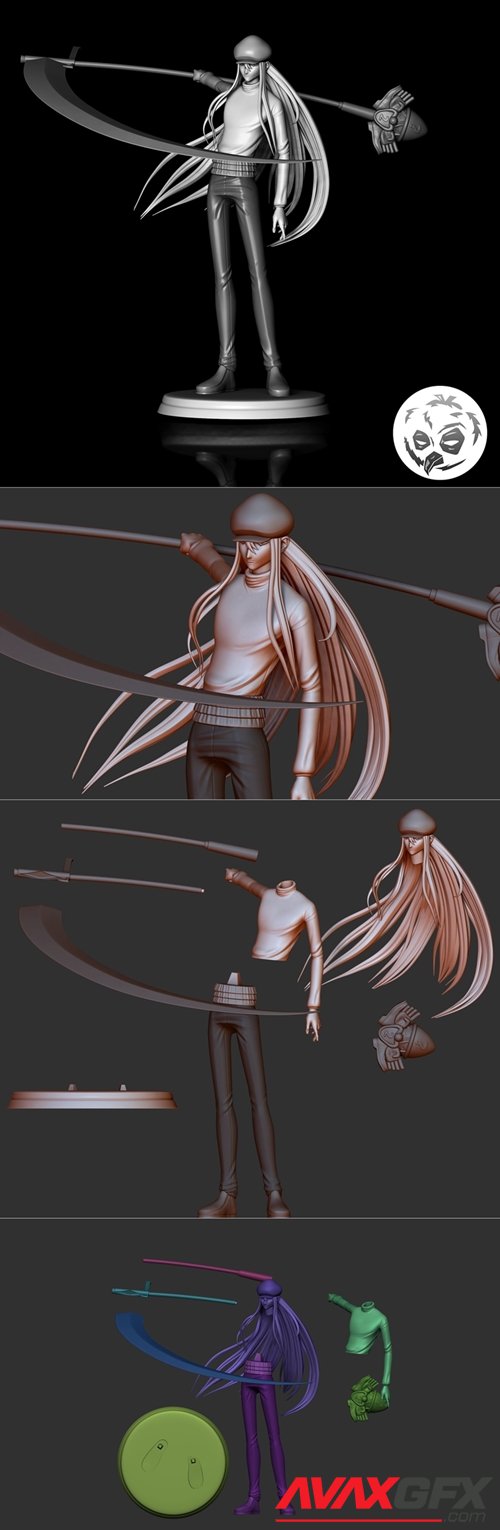 Kaito HentexHunter – 3D Printable STL