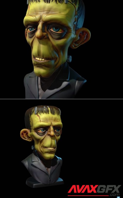 Frankenstein – 3D Printable STL