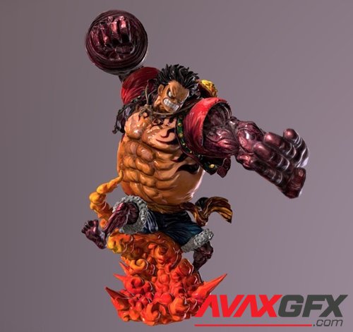 Luffy Gear 4 – 3D Printable STL