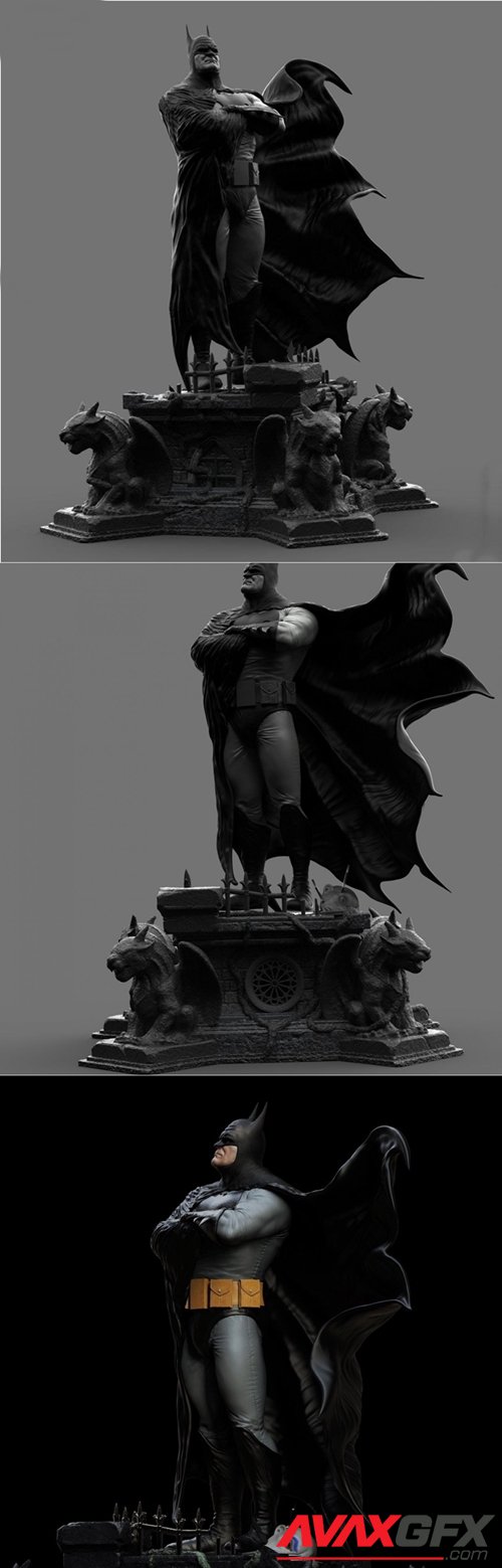 BATMAN Alex Ross – 3D Printable STL