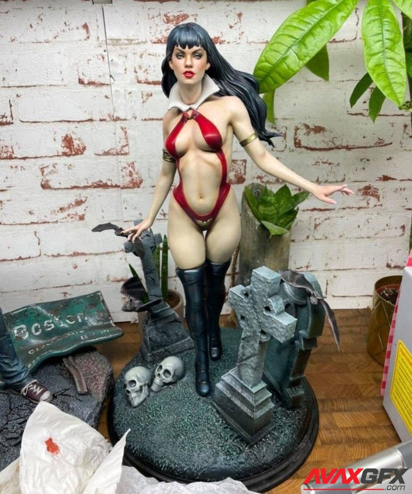 Vampirella 3D Printable STL