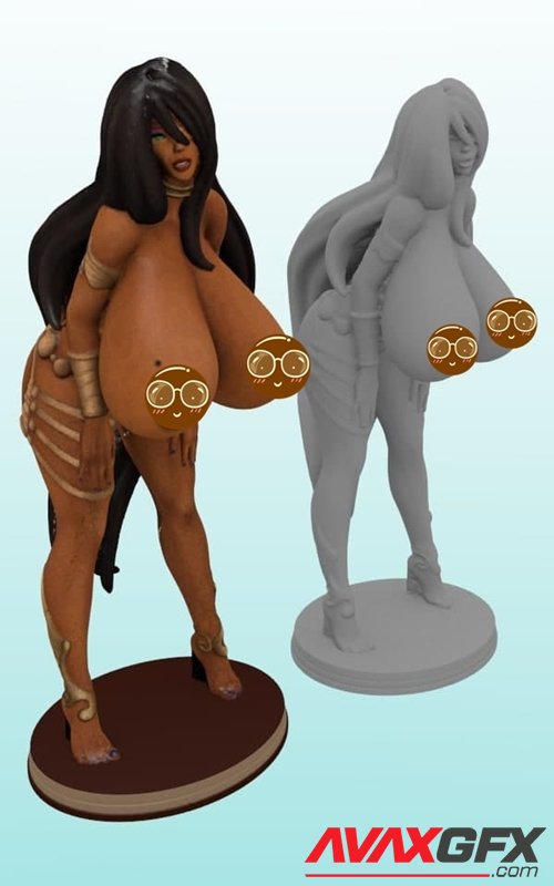 Farah Topless – 3D Printable STL