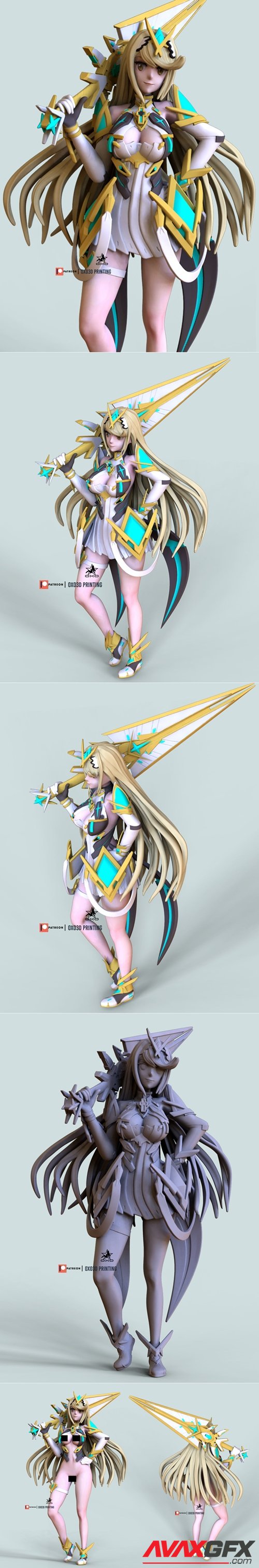 Mythra – 3D Printable STL