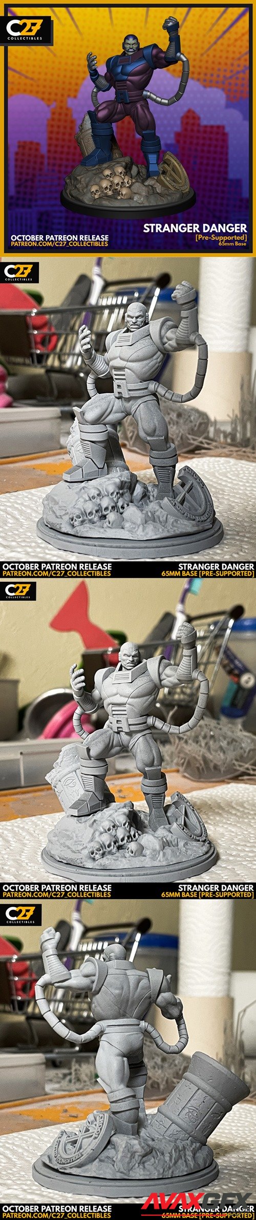 Stranger Danger – 3D Printable STL