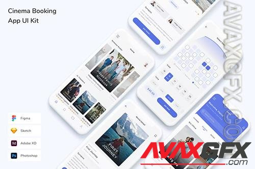 Cinema Booking App UI Kit BUSBXKB