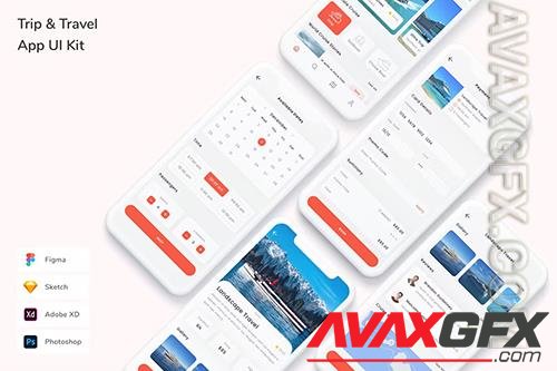 Trip & Travel App UI Kit NX3STRD