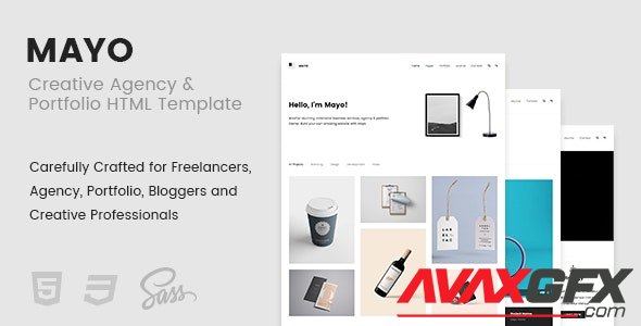 ThemeForest - Mayo v1.0 - Portfolio Template for Creative Professionals (Update: 6 October 17) - 19686269
